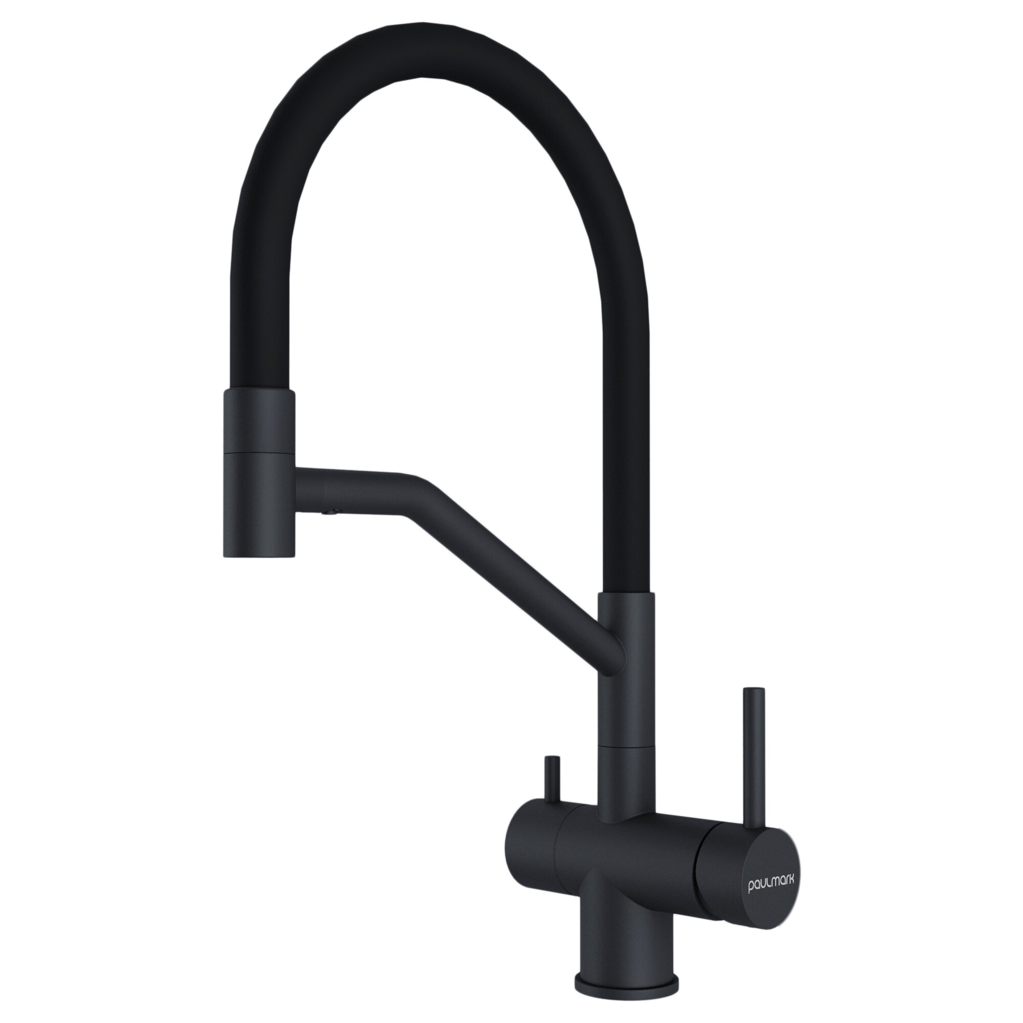 Смеситель Paulmark RUBERT Ru213175-AN антрацит с подключением к фильтру