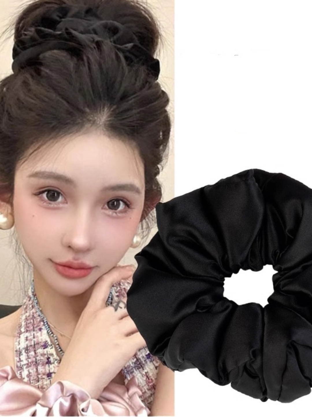 Мягкая структура резинки не травмирует волосы, не выдёргивает и не ломает их, не вызывает дискомфорта и головной боли