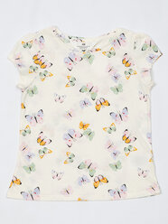Сарафан H&M для девочек, цвет Белый; размер 110/116