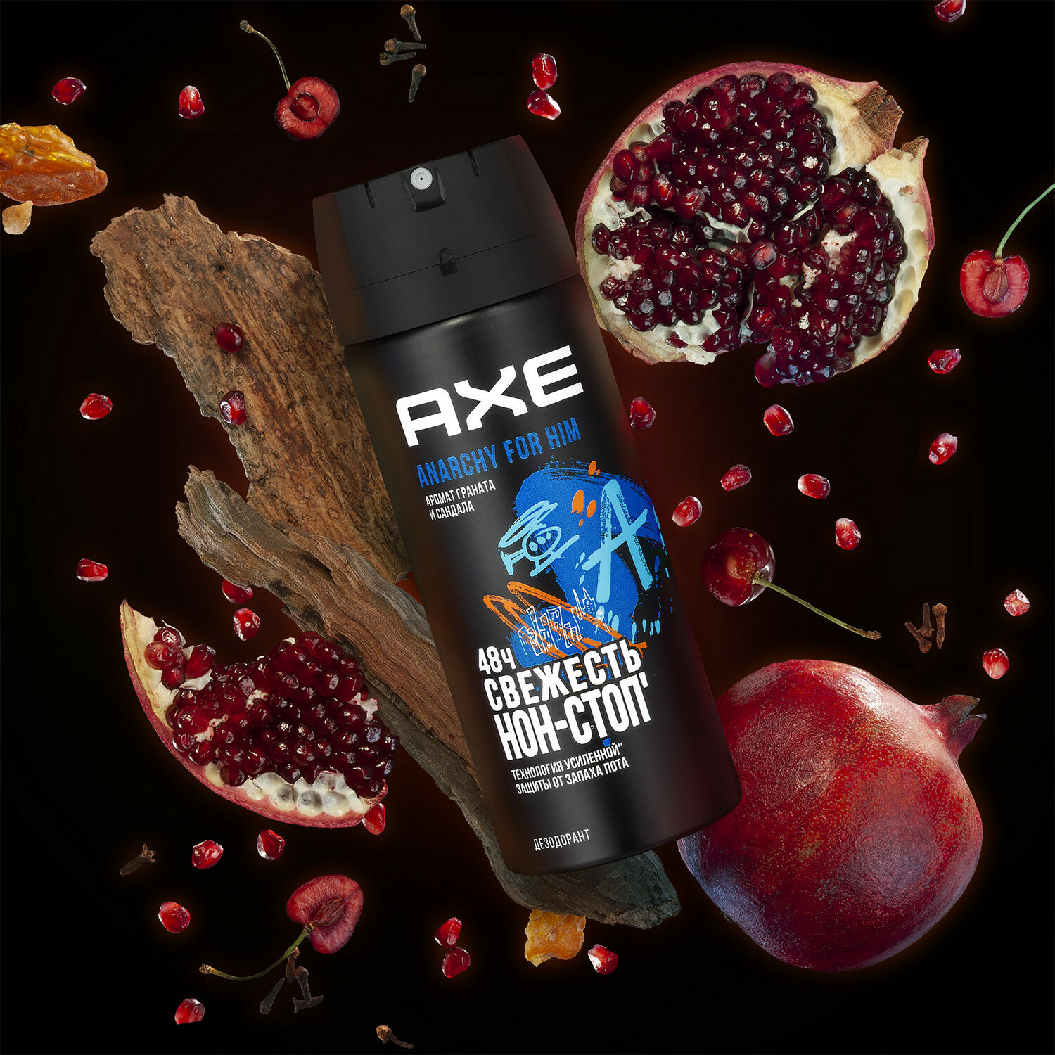 Дезодорант спрей мужской анархия axe 150 мл - фото №3