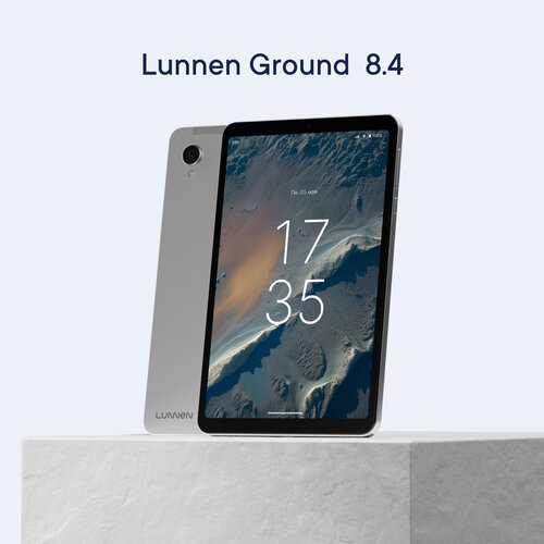 Планшет LUNNEN Ground 84 464 ГБ 1200x1920 Unisoc T606 Android 14 LTE TL4648S01 Light Gray 845900₽
