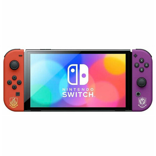 Игровая приставка Nintendo Switch Oled Pokemon Edition док станция hagibis для подключения nintendo switch oled к телевизору тв конвертер type c usb3 0 hdmi источник питания pd100w черная