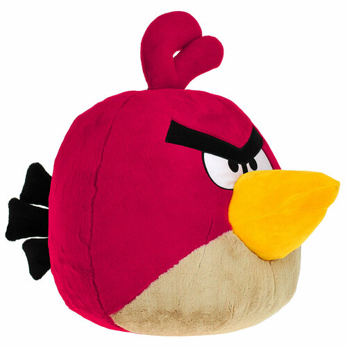 Мягкая игрушка Angry Birds, красная птица, original. мягкая игрушка angry birds space красная птица 25 см