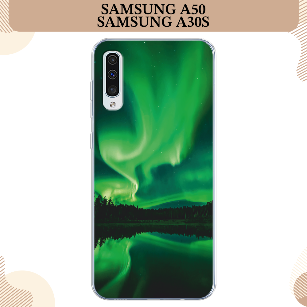Силиконовый чехол "Ночные пейзажи 7" на Samsung Galaxy A50/A30s / Самсунг Галакси A50/A30s