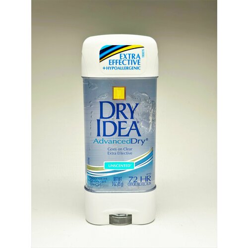 Гелевый дезодорант антиперсперант от пота без запаха Dry Idea Unscented