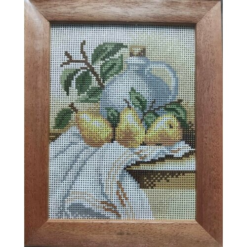 Натюрморт с грушами #22237.54.93 Rico Design Набор для вышивания 18 x 24 см Гобелен