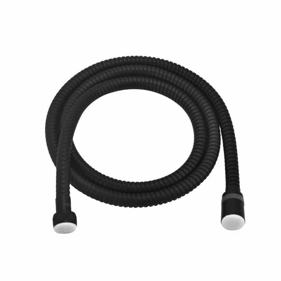 Шланг Haiba HB42 7  нержавеющая сталь  двойной оплетки  длина 15 м  чёрный