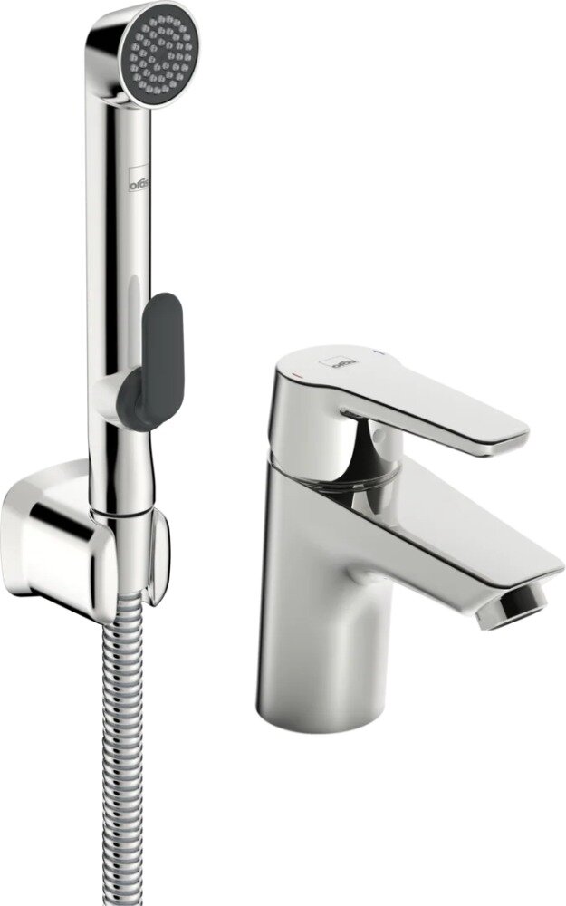 Cмеситель для раковины Oras Saga 3912F с гигиеническим душем