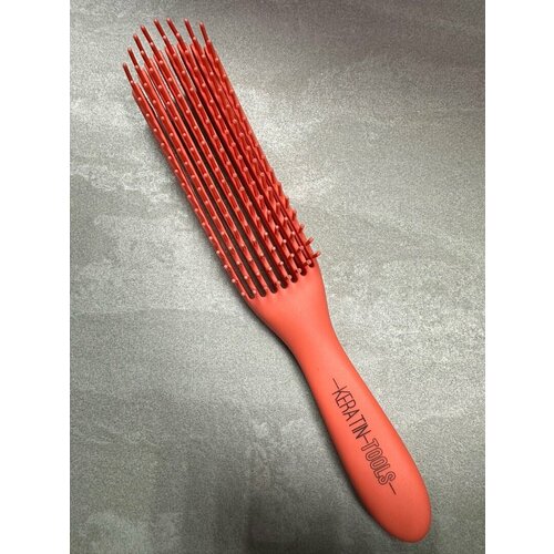 Keratin Tools Detangler расческа Оранжевая