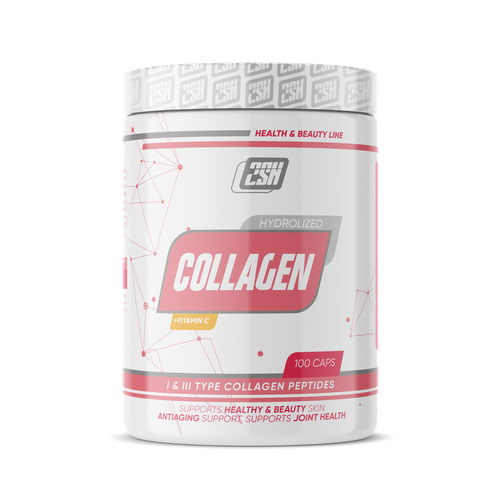 Коллаген + Витамин С 2SN Collagen + Vitamin C 100 капсул 2sn collagen liquid wellness 500 мл 2sn ананас