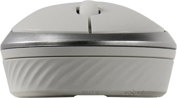 Мышь беспроводная Dareu LM166D Silver (серебристый), DPI 1200, ресивер 2.4GHz+BT, размер 109x56x32мм - фото №8