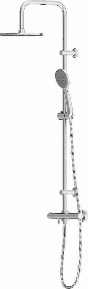 фото Душевая система с термостатом Dorff Futura D0710500, хром