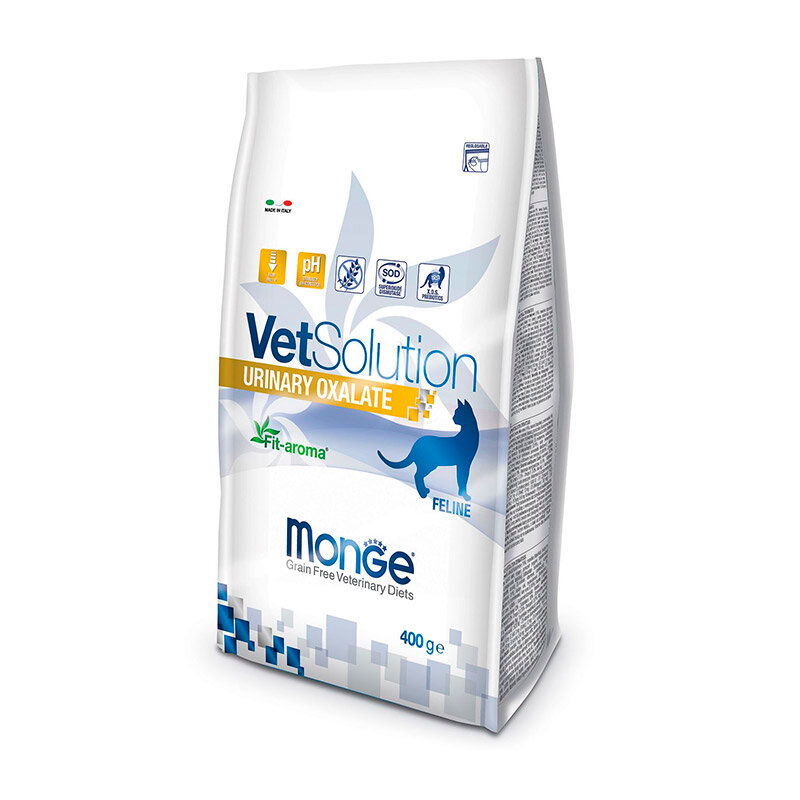 Сухой корм для кошек Monge VetSolution Urinary Oxalate, для лечения МКБ, беззерновой 1.5 кг