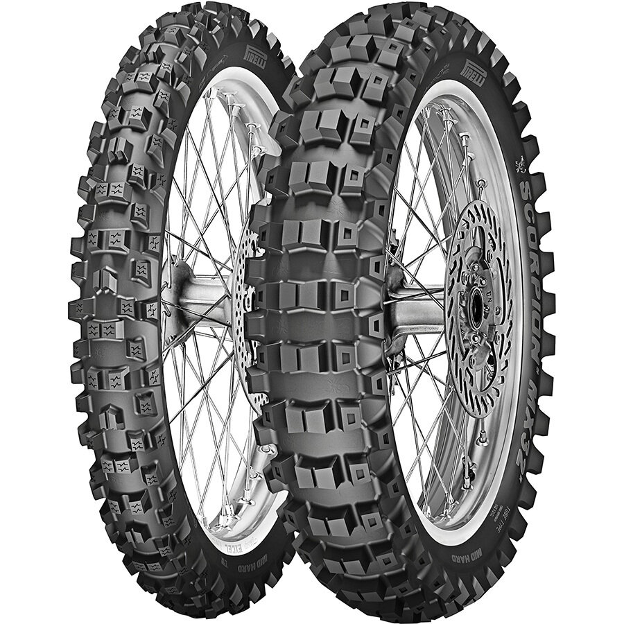 Мотошина Pirelli Scorpion MX32 Mid Hard : 100/90-19 57M (Задняя) (кросс) (NHS)