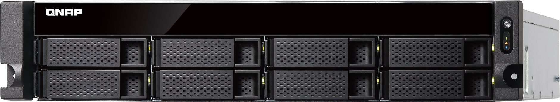 Сетевое хранилище без дисков/ SMB QNAP TS-883XU-RP-E2124-8G 8-Bay NAS (8x 2.5"/3.5" SATA HDD/SSD), Intel Xeon E-21