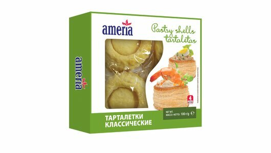 Тарталетки Ameria классические 4 шт.