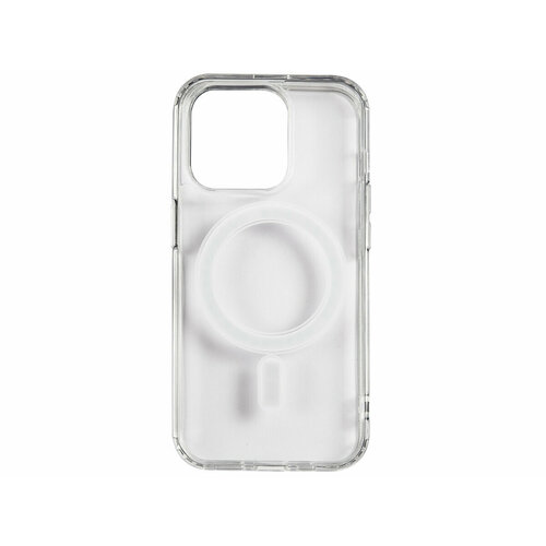 Чехол-накладка Red Line iBox Case MagSafe для смартфона iPhone 14, Пластик/Силиконовые края, Прозрачный УТ000032409