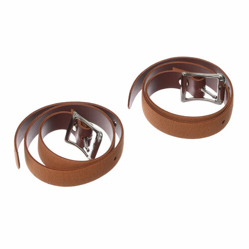 Тренчики из кожи 500 мм коричневый набор 2 шт 1214₽