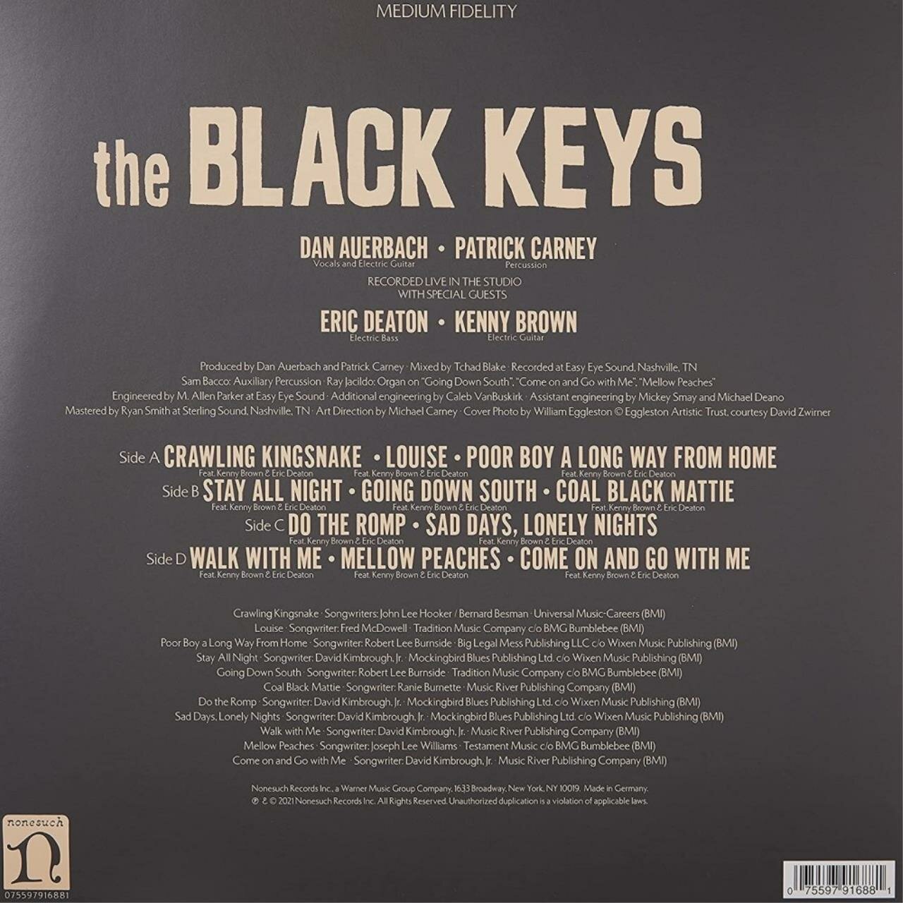 Black Keys Black KeysThe - Delta Kream (2 LP) Warner Music - фото №7