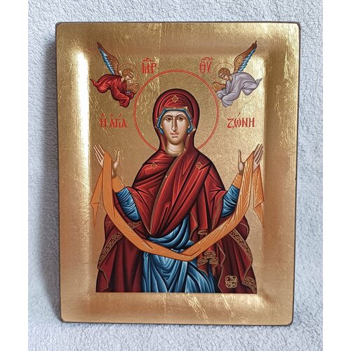 Пояс икона Богородицы из Греции, бренд Iconotechniki, 19х15 см