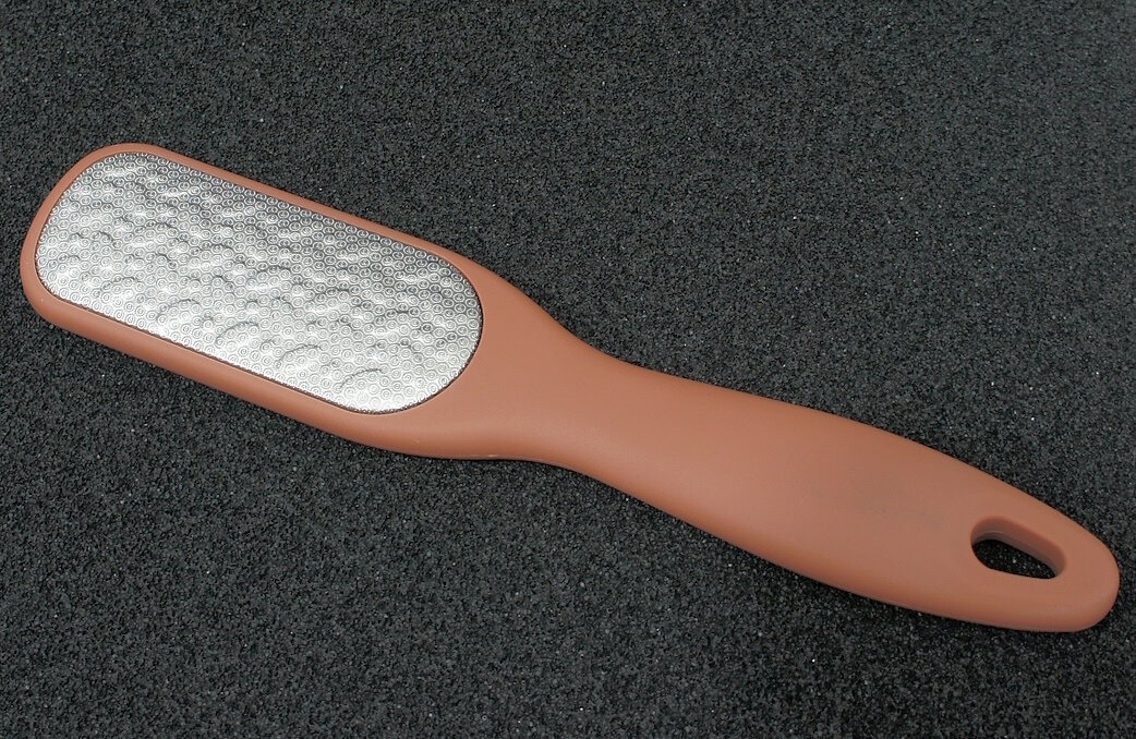 фото Терка педикюрная Royal Rose для ухода за ногами с лазерной заточкой двусторонняя