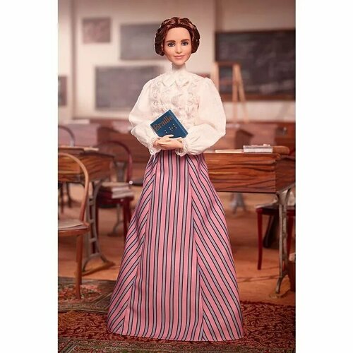 кукла barbie вдохновляющие женщины флоренс найтингейл 29 см ght87 Кукла Barbie Helen Keller Хелен Келлер, из серии вдохновляющие женщины GTJ78