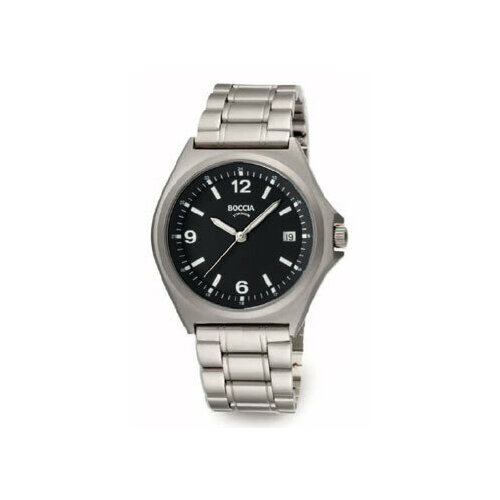 Наручные часы BOCCIA, серебряный наручные часы boccia титановые наручные часы boccia titanium 3297 01 серебряный белый