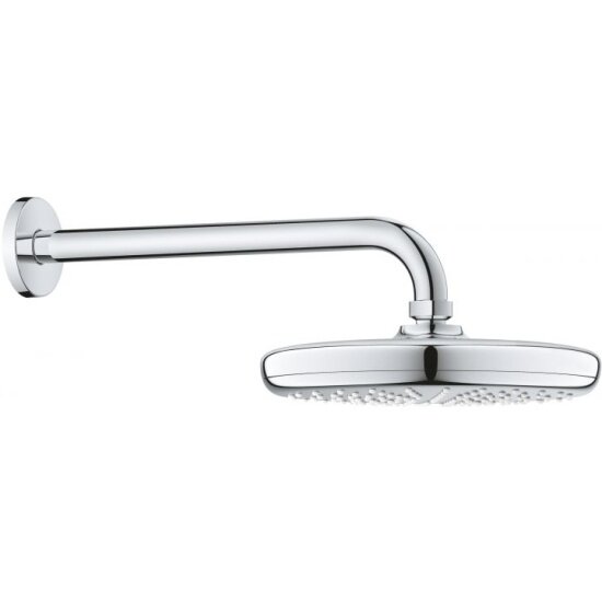 Лейка для душа Grohe Tempesta 210 с душевым кронштейном 286 мм (26412000)