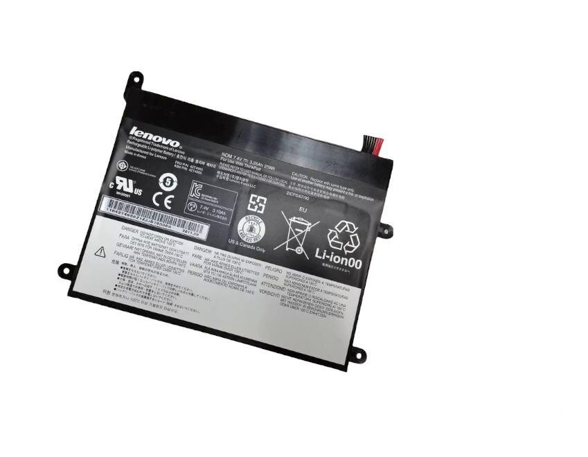 Аккумуляторная батарея MyPads 42T4965 3.25Ah 25Wh на планшет Lenovo ThinkPad Tablet 1 (42T4963) 2lCP5/67/90