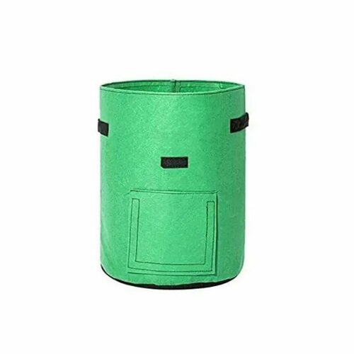 Горшок для выращивания овощей из фетра, 25л зелен