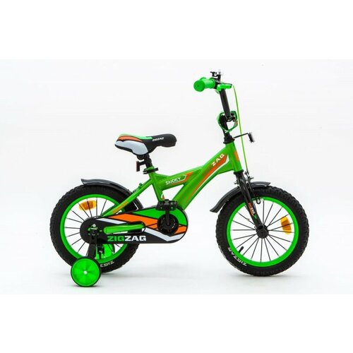 Велосипед 14 ZIGZAG SNOKY зеленый 2024
