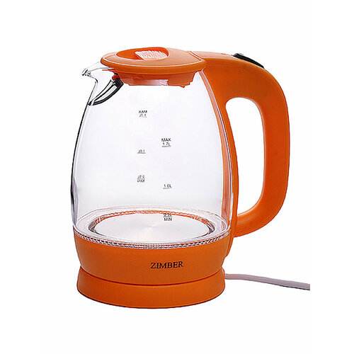 Чайник электрический Zimber стеклянный 17 л 2200 ВТ 356200₽