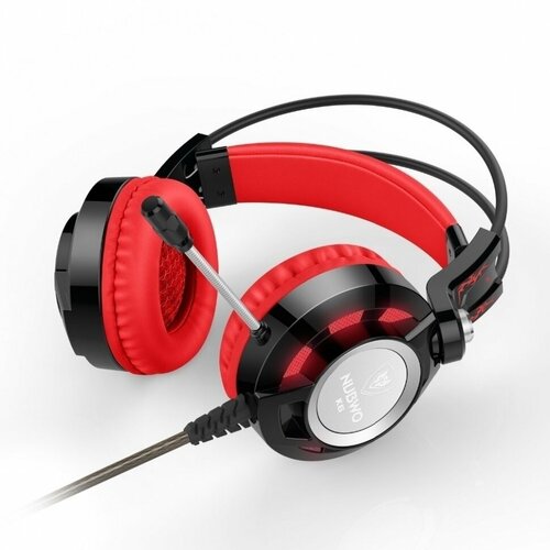 Наушники Nubwo K6 Gaming Headset красные 1490₽