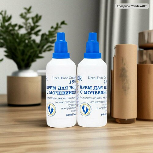 L'or Крем для ног с мочевиной 15%, 60 мл, 60 г, 1 уп.
