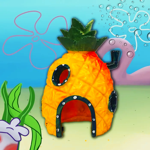 Декор для аквариума для рыбок плешоп домик для рыбок в аквариум 