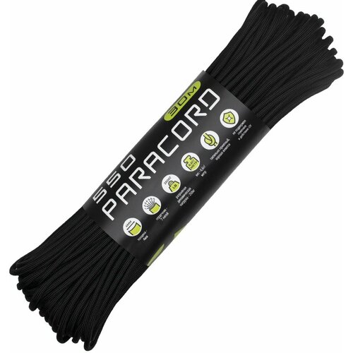 Паракорд 550 CORD nylon 30m RUS (black)