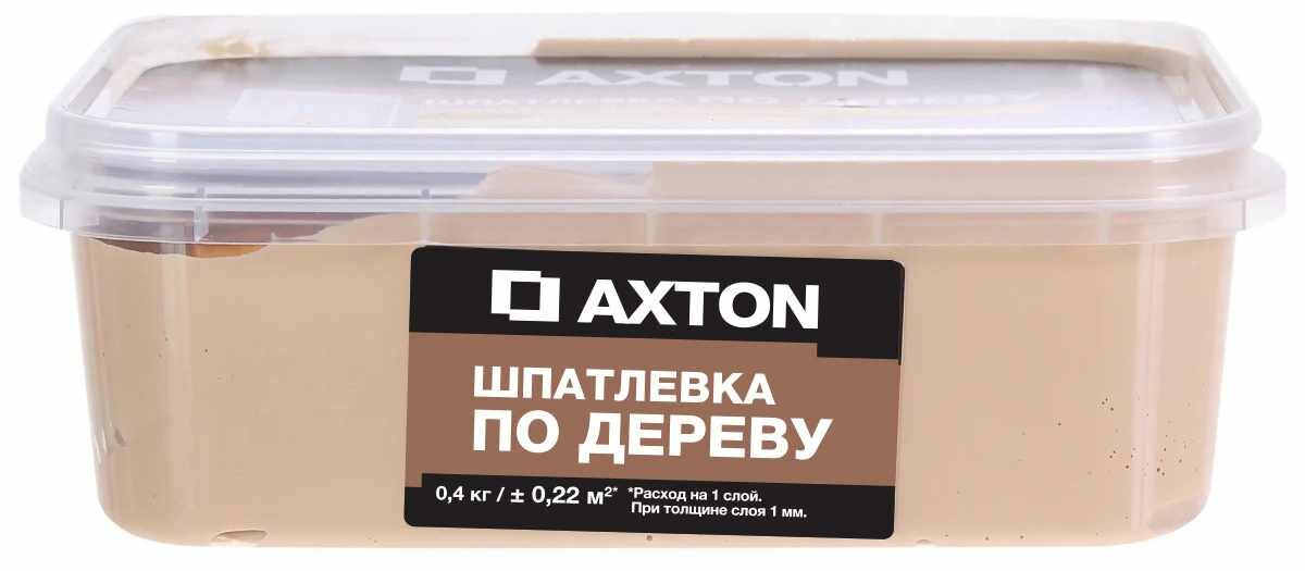 Шпатлёвка Axton для дерева 0.4 кг цвет белое масло