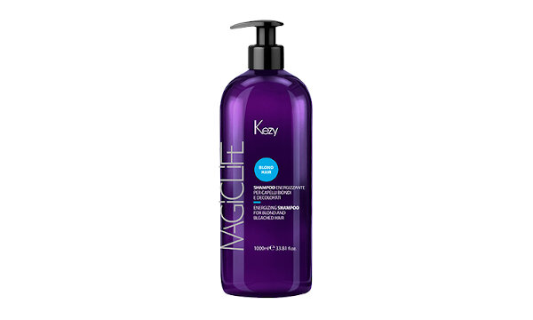 Kezy Magic Life Blond Hair Energizing Шампунь укрепляющий для светлых и обесцвеченных волос 1000 мл