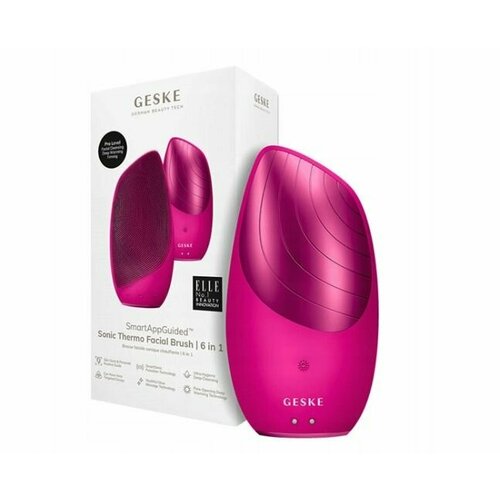 Ультразвуковая щетка для чистки лица Geske 6 в 1 розовый 1392400₽