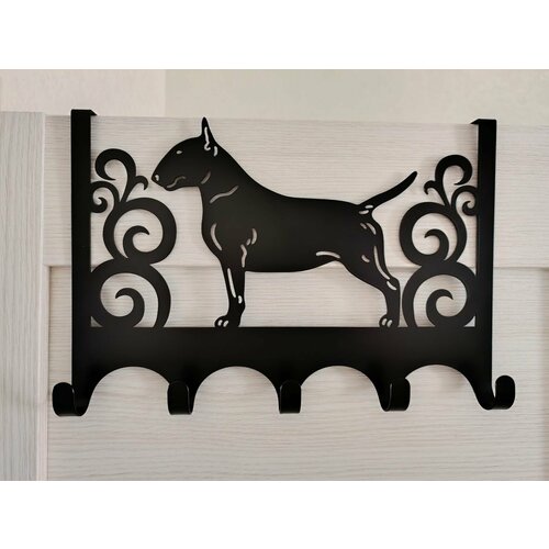 Вешалка Надверная Бультерьер