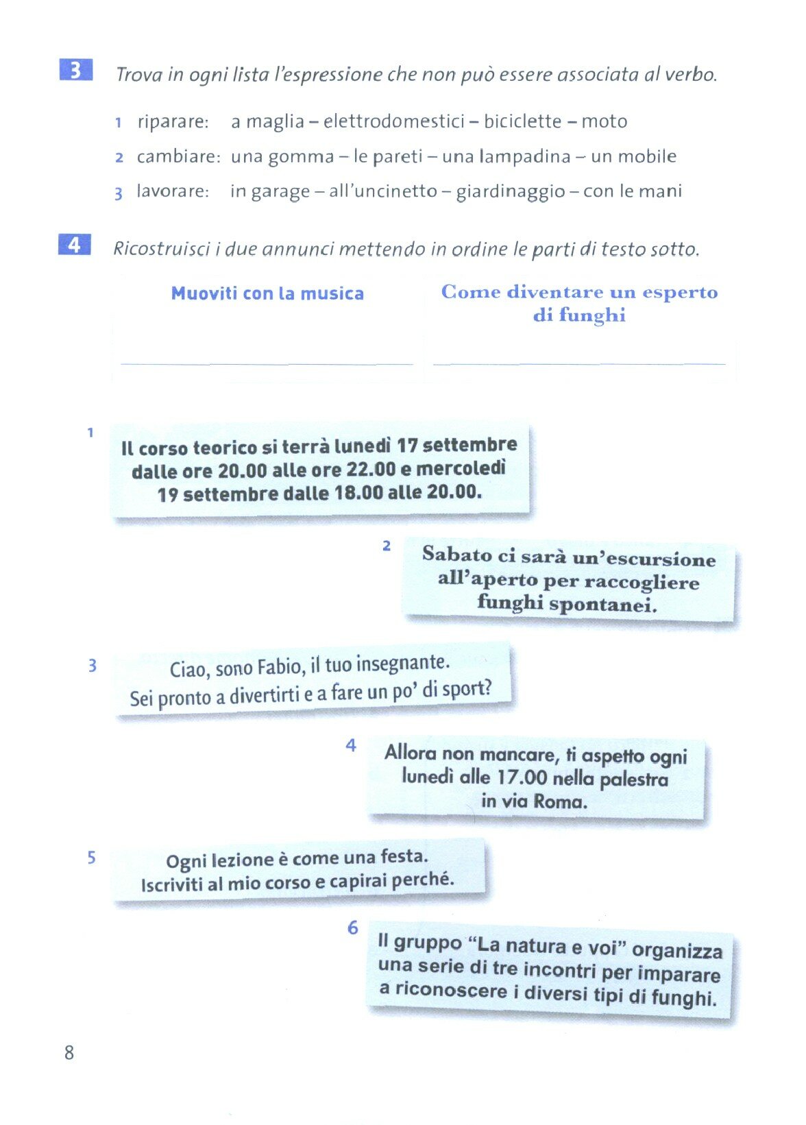 Chiaro! B1. Esercizi supplementari + CD audio - фото №4