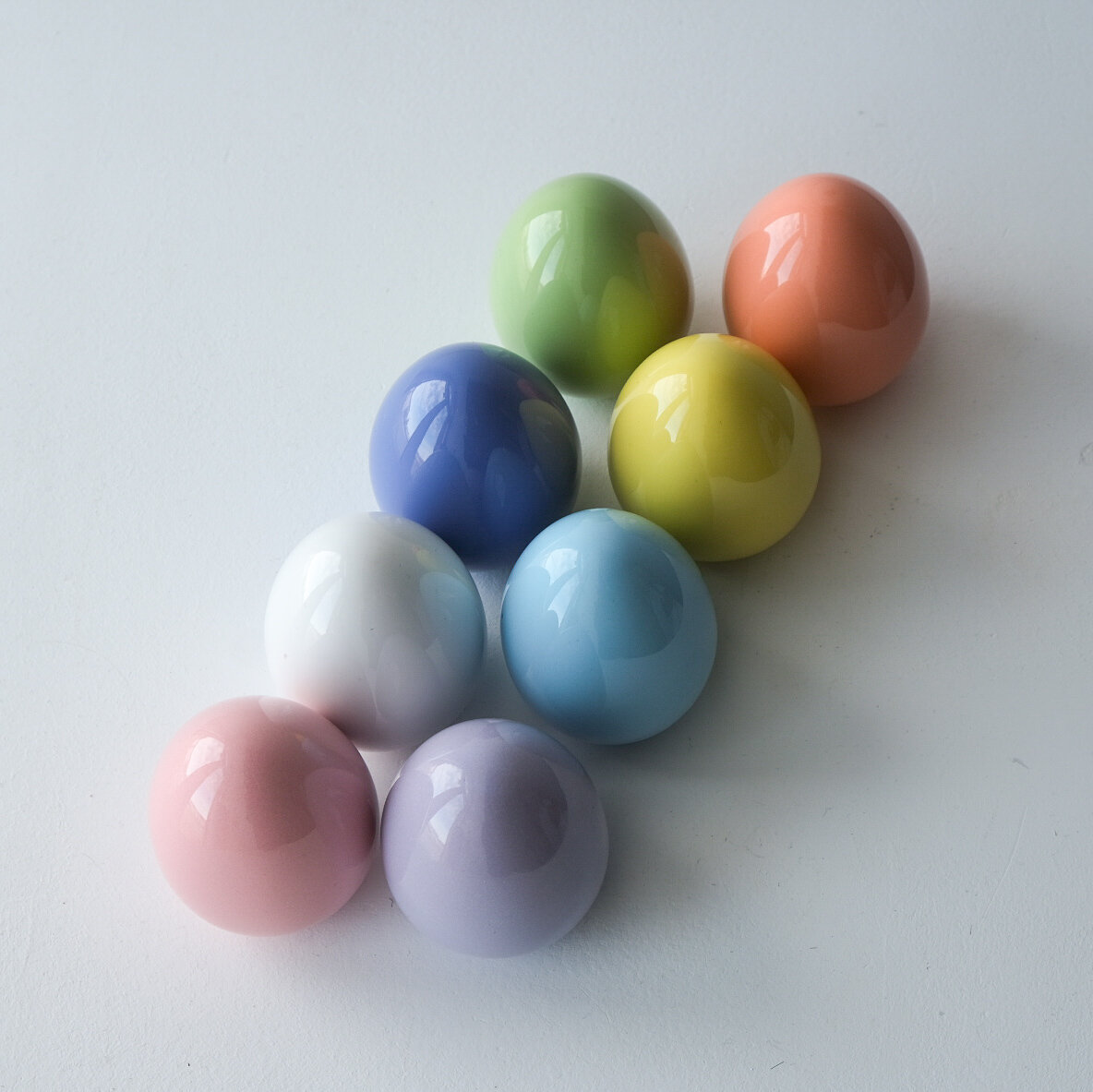 Пасхальное яйцо Hill & Mill Egg Small, керамика, 7см, индиго — фото 1