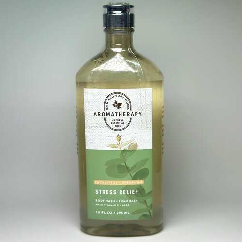 Bath and Body Works увлажняющий гель для душа + пена для ванн Aromatherapy Евкалипт И мята