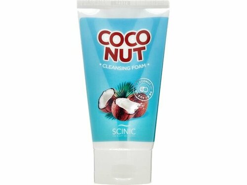 Очищающая пенка для лица с кокосом SCINIC Coconut Cleansing Foam