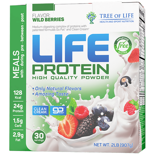 Tree of Life Life Protein 907 гр Лесные ягоды протеин tree of life life protein 907 гр лесные ягоды