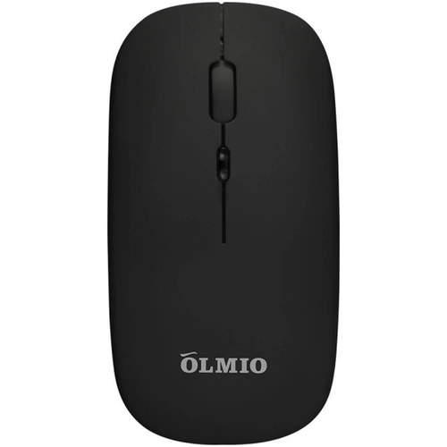Беспроводная мышь Olmio WM-21 Black беспроводная компьютерная мышь с rgb подсветкой белая