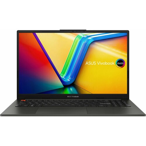 ASUS Ноутбук Asus Vivobook S 15 OLED K5504VA-MA400 Core i7 13700H 16Gb SSD1Tb Intel Iris Xe graphics 156 OLED 28K 2880x1620 noOS black WiFi BT Cam 90NB0ZK2-M00P50 90NB0ZK2-M00P50 10950400₽