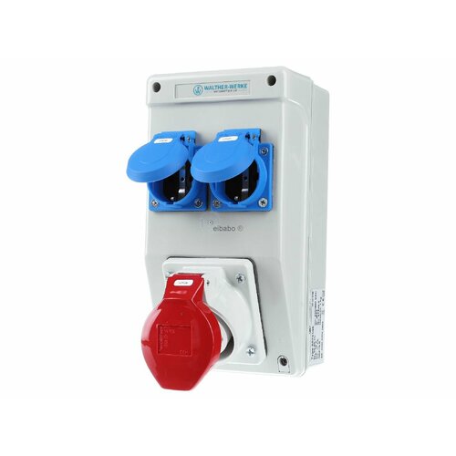 CEE-Socket комбинированное настенное крепление IP44 6570105