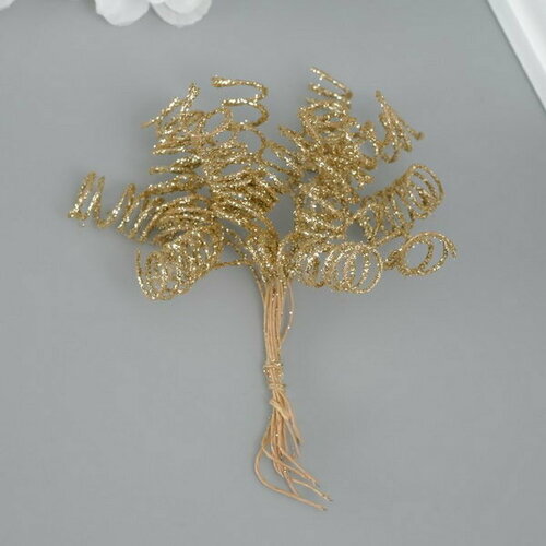 Декоративный элемент для творчества Спираль золото 144 шт 2649₽