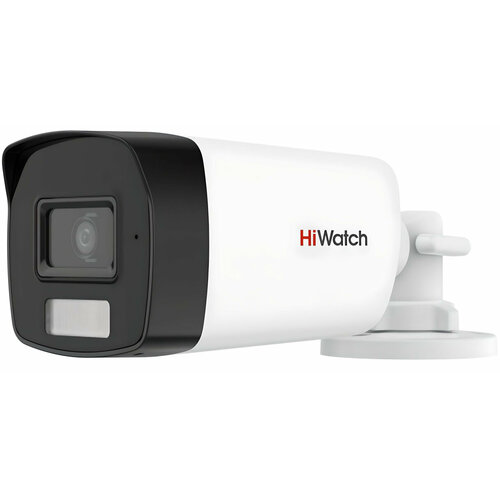 камера видеонаблюдения hiwatch ds i200 e 6mm белый HD-TVI-камера HiWatch DS-T220A (6mm)